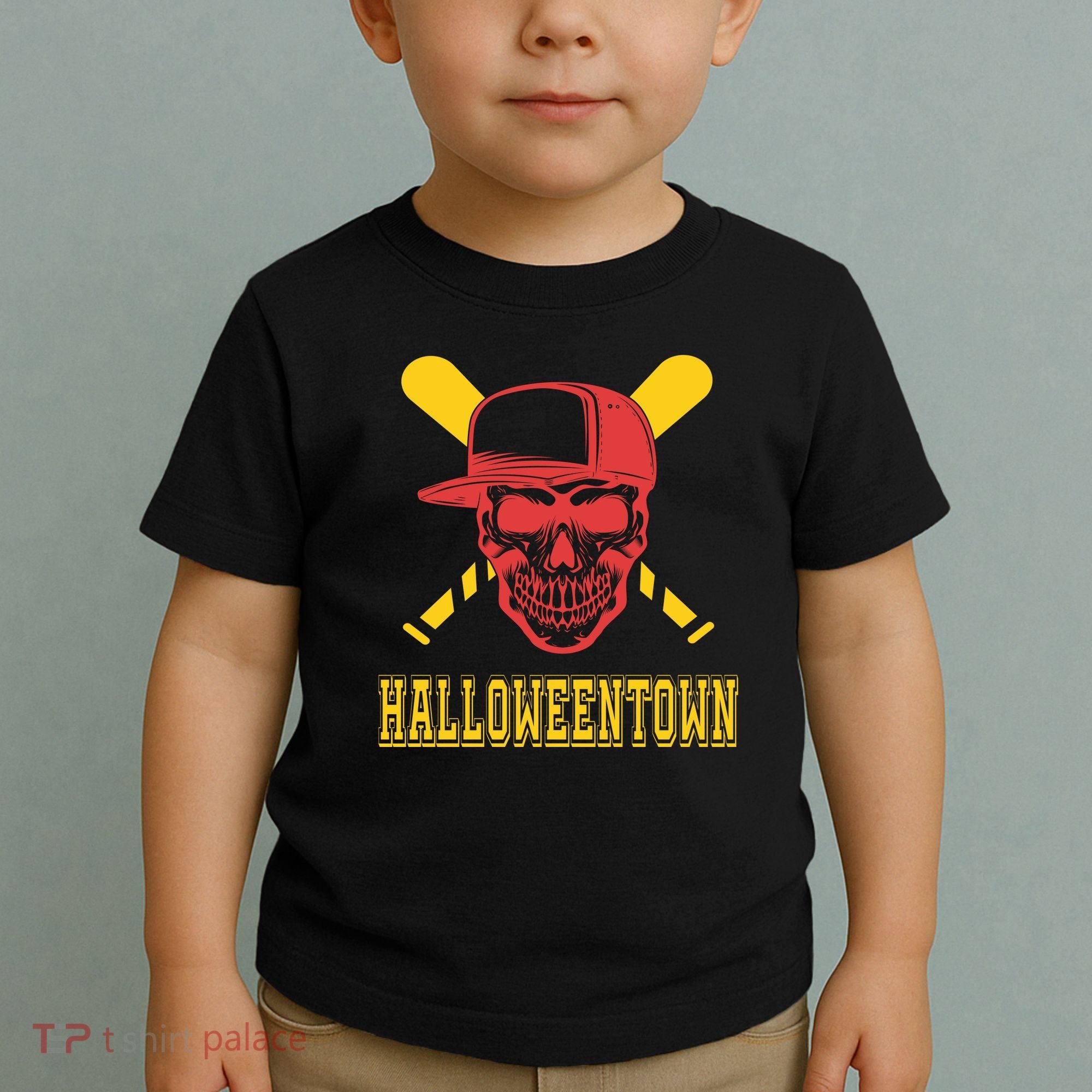 Halloweentown Skeleton Baseball Toddler T-Shirt