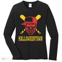 Halloweentown Skeleton Baseball Women's Long Sleeve Shirt thumb 0