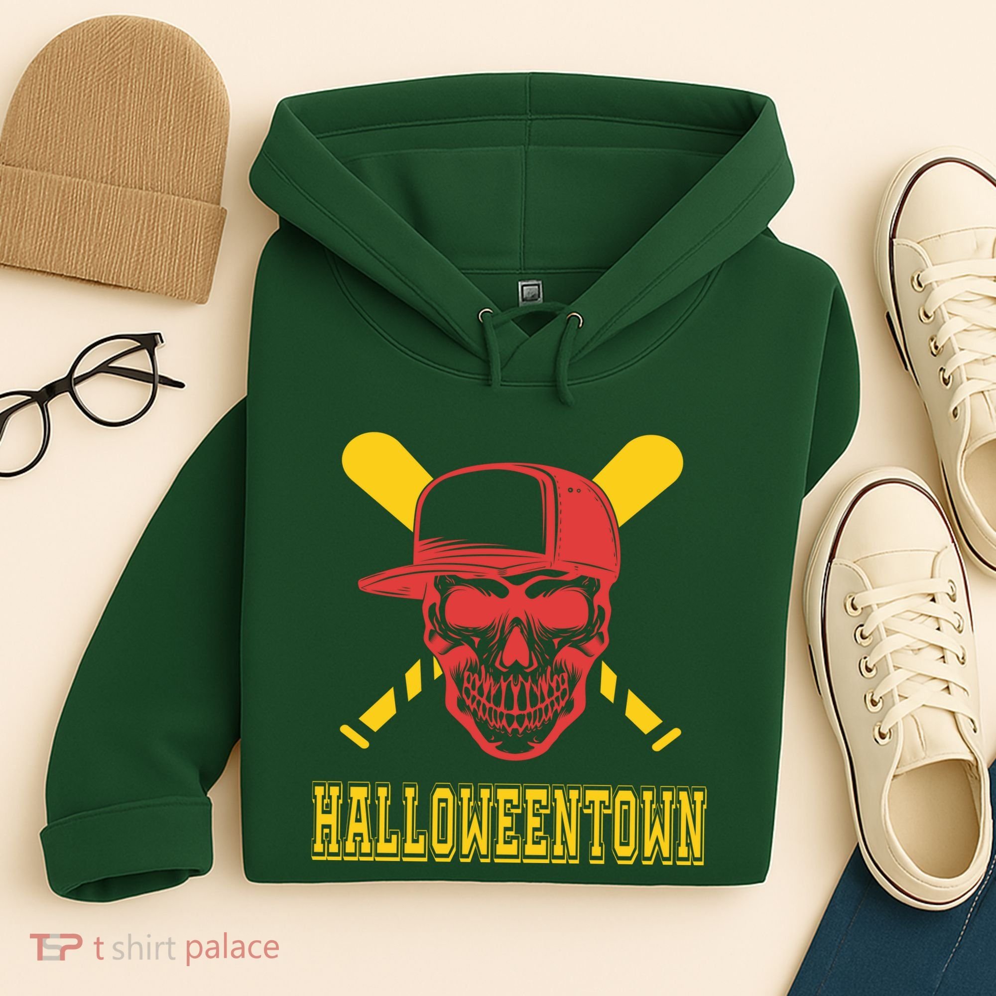 Halloweentown Skeleton Baseball Hoodie