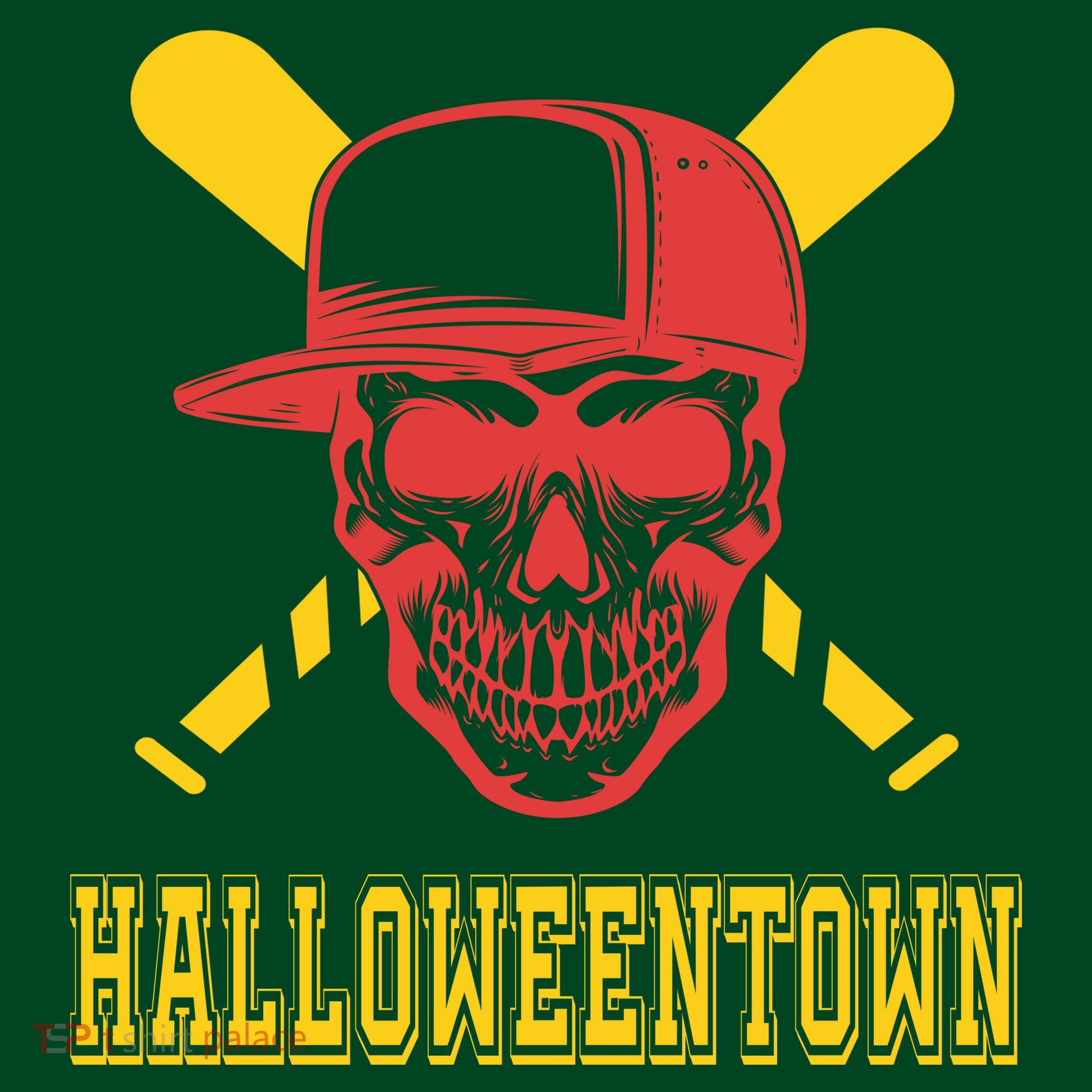 Halloweentown Skeleton Baseball Long Sleeve Shirt