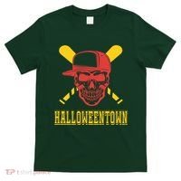 Halloweentown Skeleton Baseball T-Shirt thumb 0