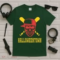 Halloweentown Skeleton Baseball T-Shirt thumb 5