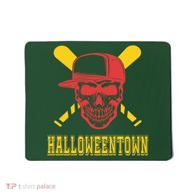Halloweentown Skeleton Baseball Mousepad