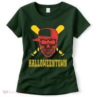 Halloweentown Skeleton Baseball Women's T-Shirt thumb 0