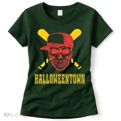Halloweentown Skeleton Baseball Women's T-Shirt