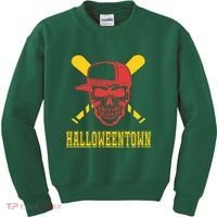 Halloweentown Skeleton Baseball Kids Sweatshirt thumb 0