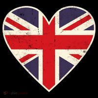 Heart Shaped British Union Jack Flag Cool Gift Coffee Mug thumb 5