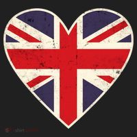 Heart Shaped British Union Jack Flag Cool Gift Hat thumb 2