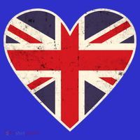 Heart Shaped British Union Jack Flag Cool Gift Women's Tank Top thumb 5