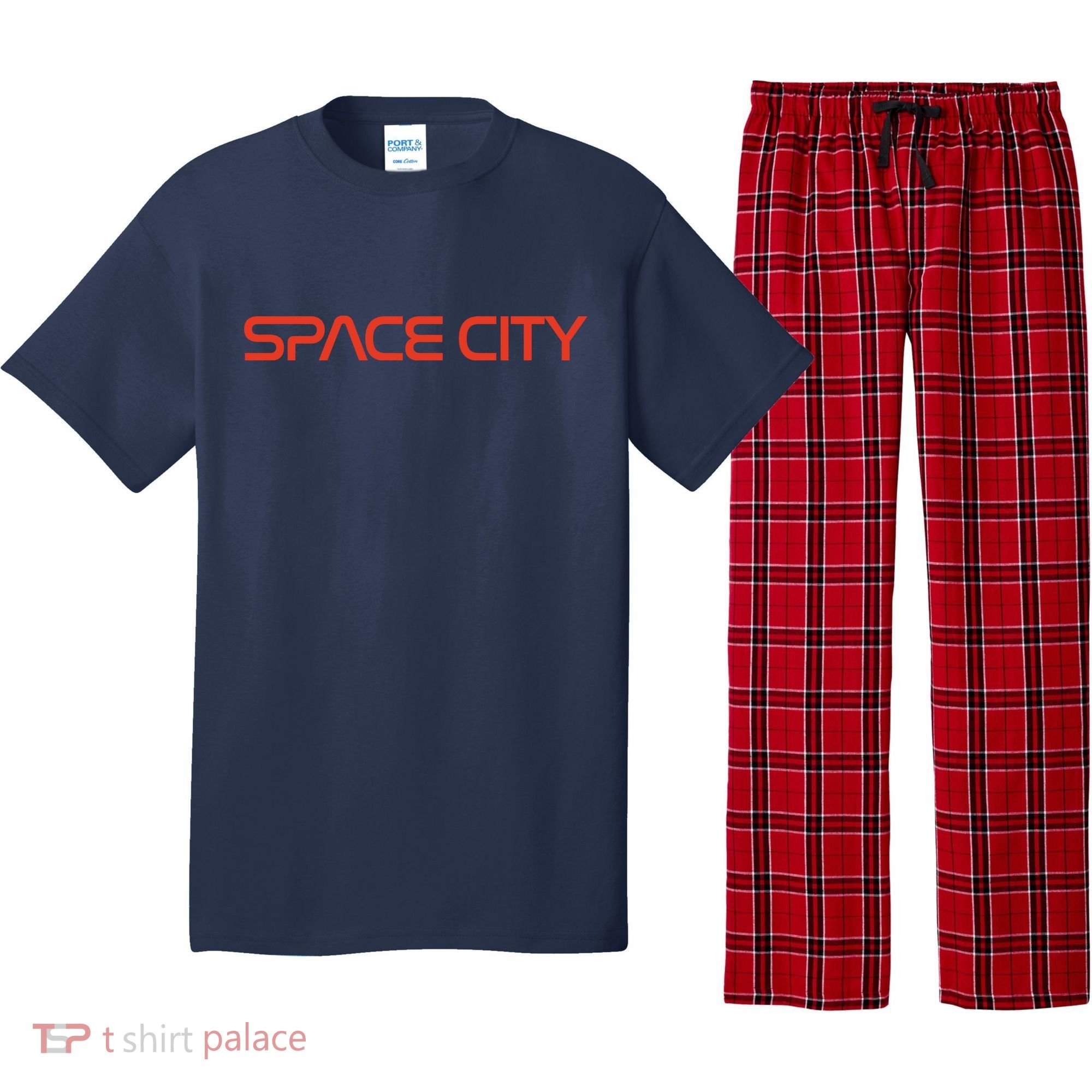 Houston Space City, Houston Baseball Pajama Set
