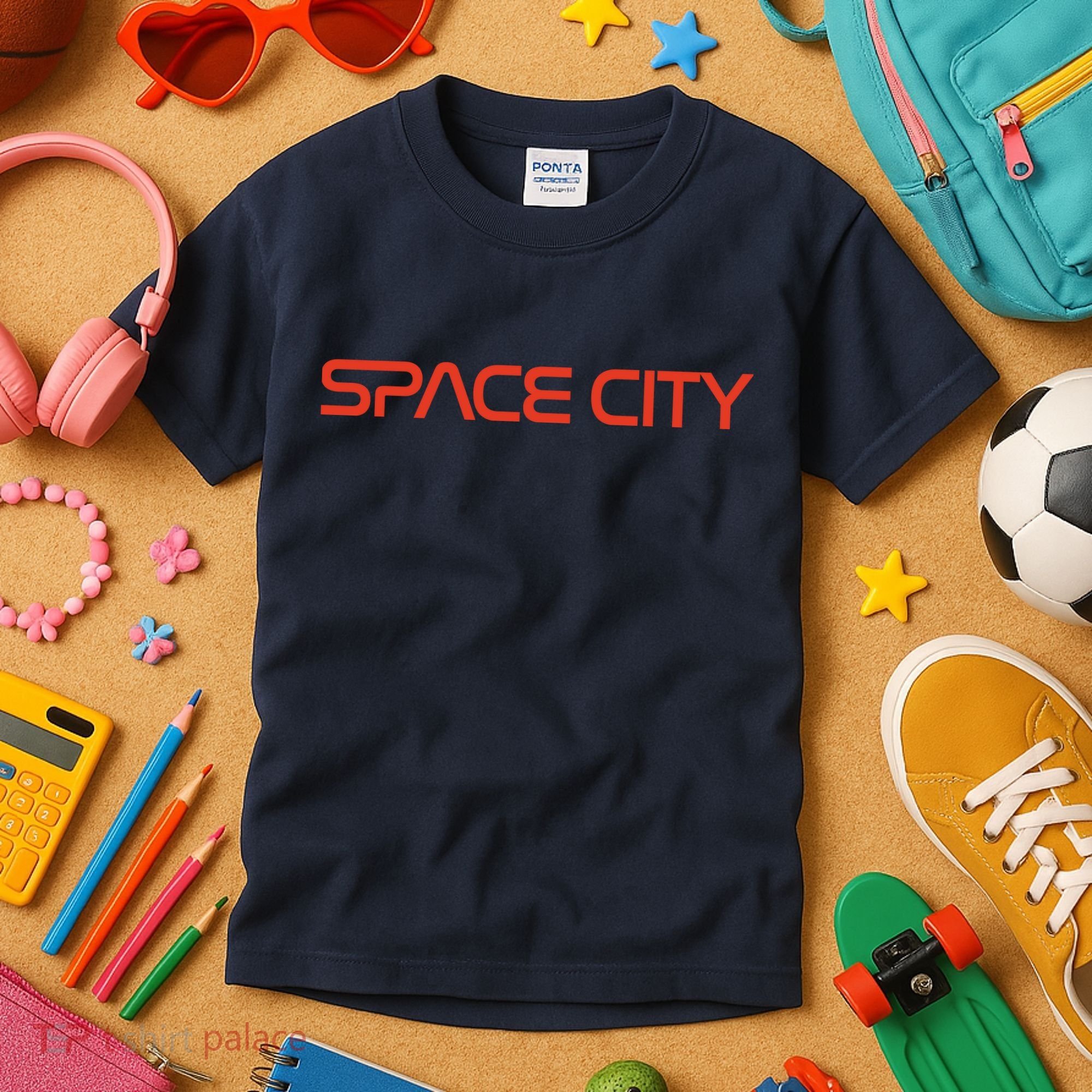 Houston Space City, Houston Baseball Kids T-Shirt