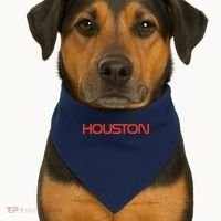 Houston Space City, Houston Baseball USA-Made Doggie Bandana thumb 1