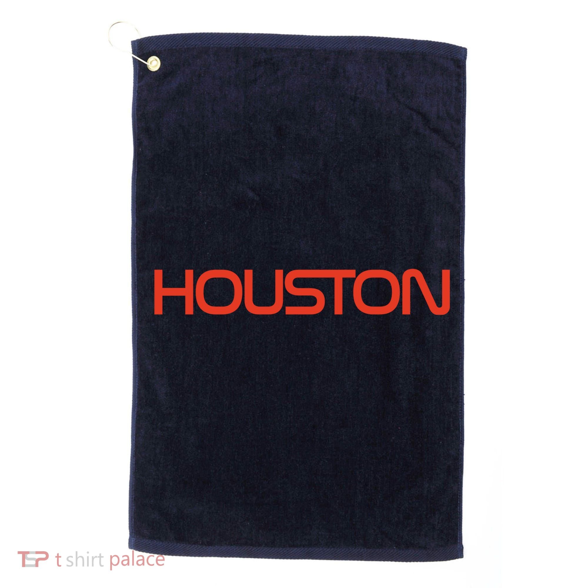 Houston Space City, Houston Baseball Golf Towel
