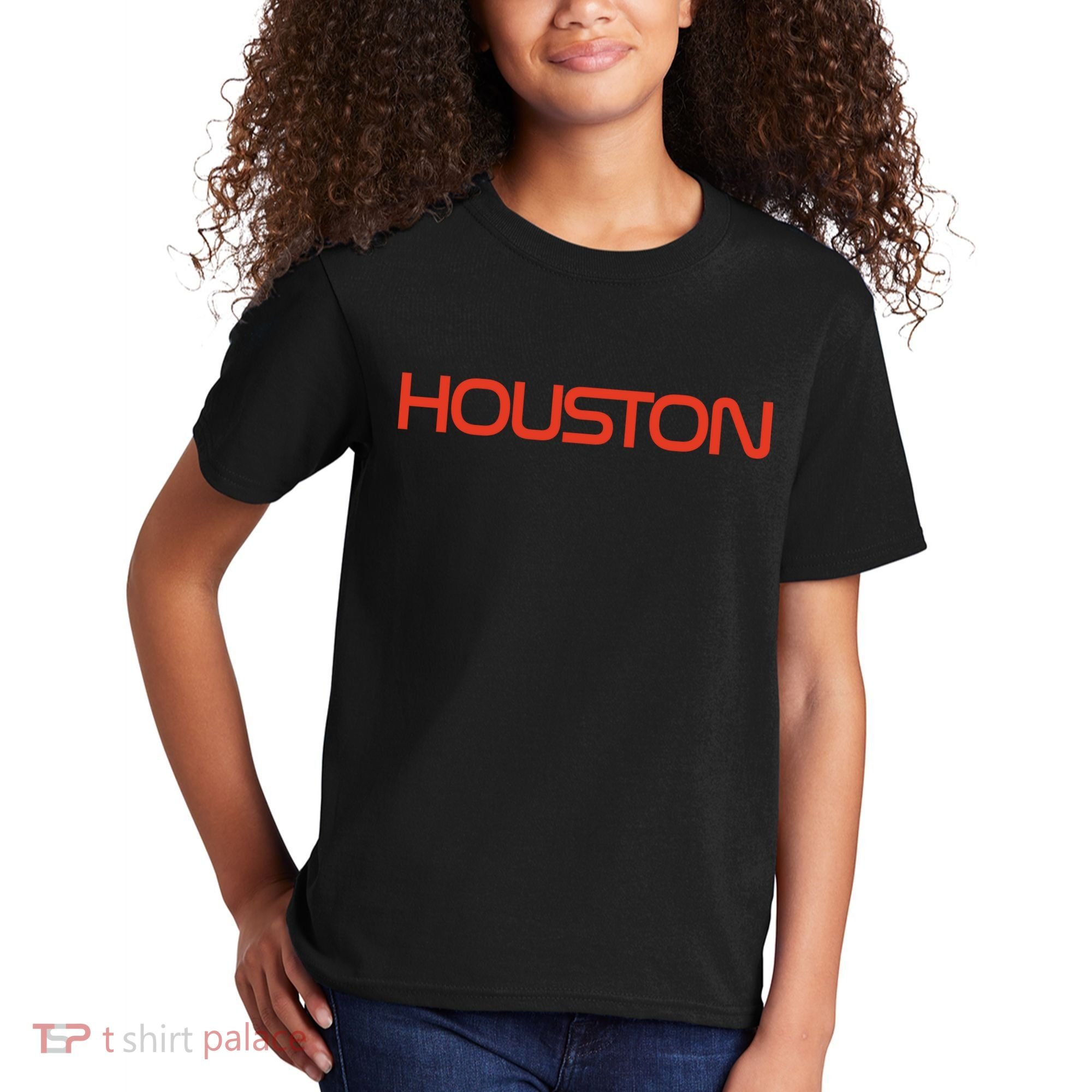Houston Space City, Houston Baseball Kids T-Shirt
