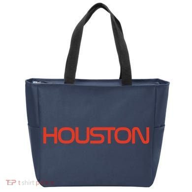Houston Space City, Houston Baseball Tote Bag