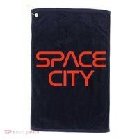 Houston Space City, Houston Baseball Golf Towel thumb 0