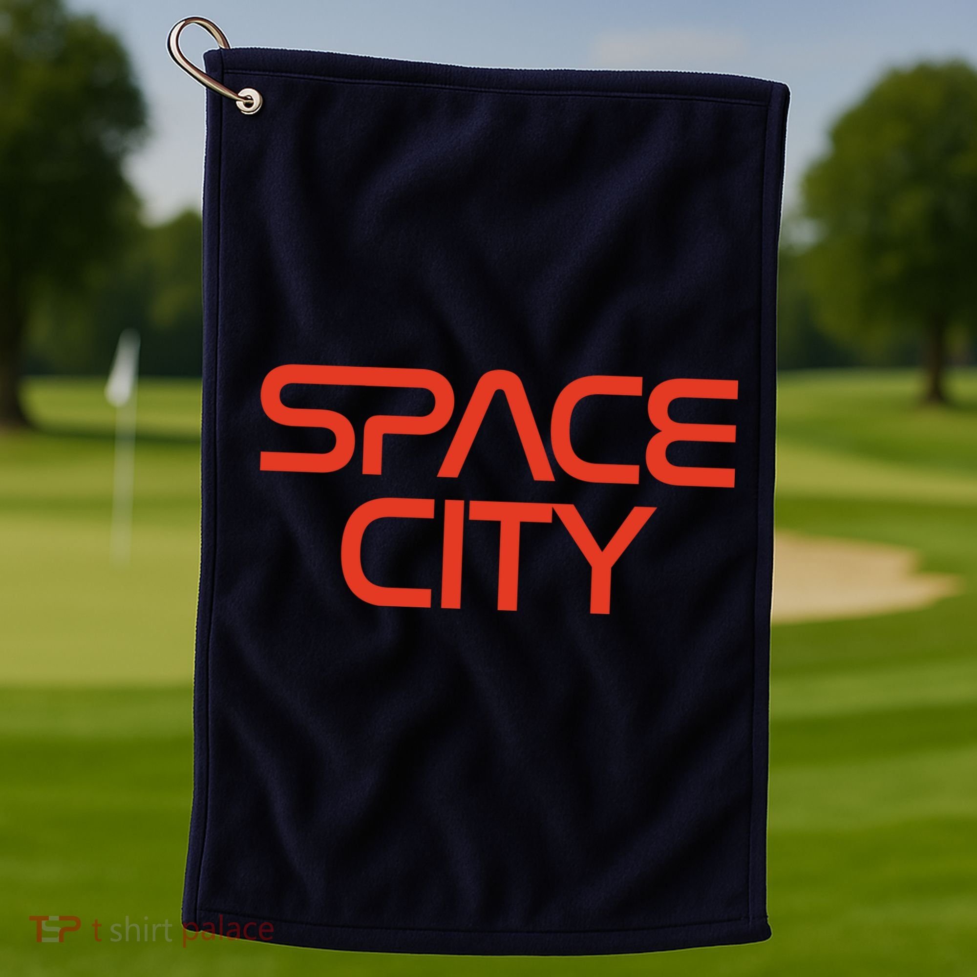 Houston Space City, Houston Baseball Golf Towel