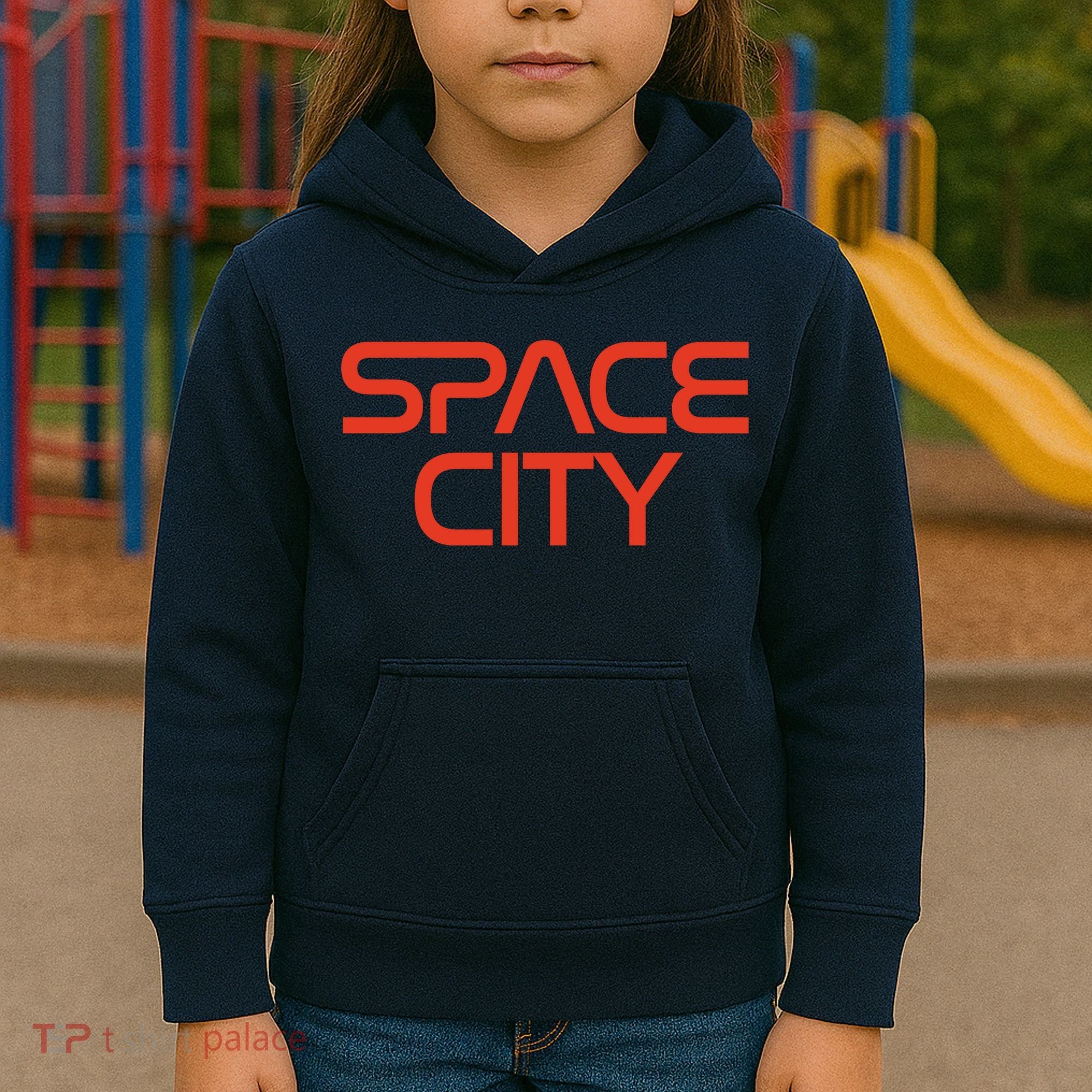 Houston Space City, Houston Baseball Kids Hoodie