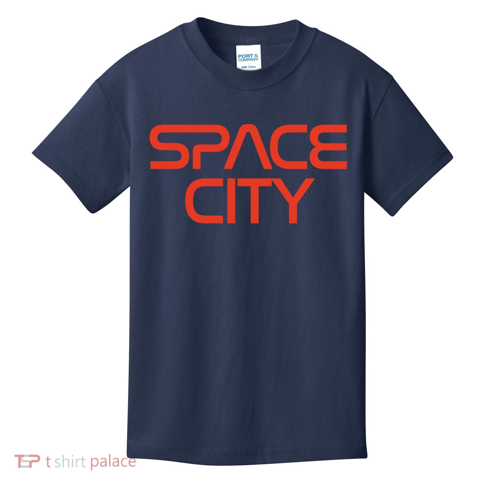 Houston Space City, Houston Baseball Kids T-Shirt