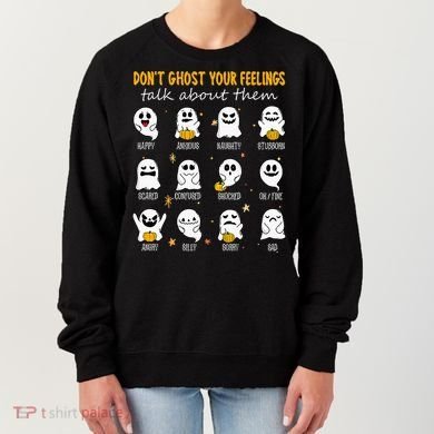Halloween School Counselor DonT Ghost Your Feeling Teacher Women's Sweatshirt