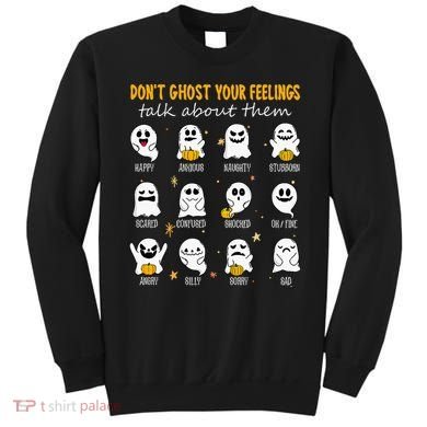Halloween School Counselor DonT Ghost Your Feeling Teacher Sweatshirt