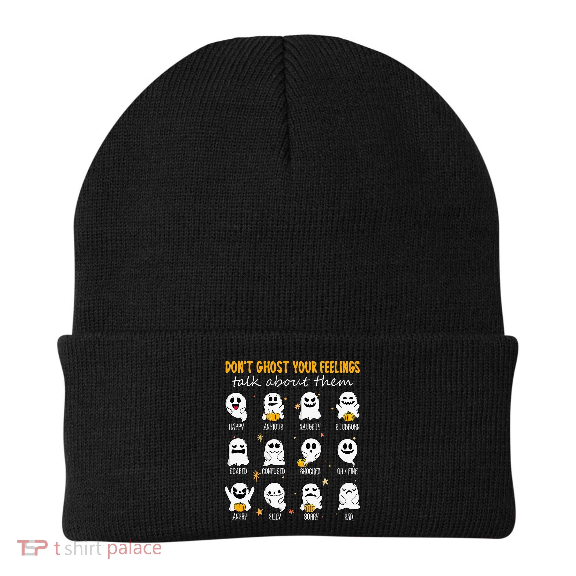 Halloween School Counselor DonT Ghost Your Feeling Teacher Beanie