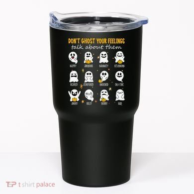 Halloween School Counselor DonT Ghost Your Feeling Teacher Tumbler