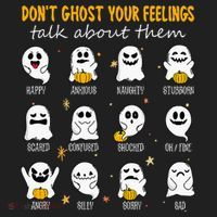 Halloween School Counselor DonT Ghost Your Feeling Teacher Tumbler thumb 3
