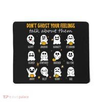 Halloween School Counselor DonT Ghost Your Feeling Teacher Mousepad thumb 0