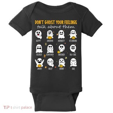 Halloween School Counselor DonT Ghost Your Feeling Teacher Baby Bodysuit