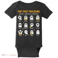 Halloween School Counselor DonT Ghost Your Feeling Teacher Baby Bodysuit thumb 0