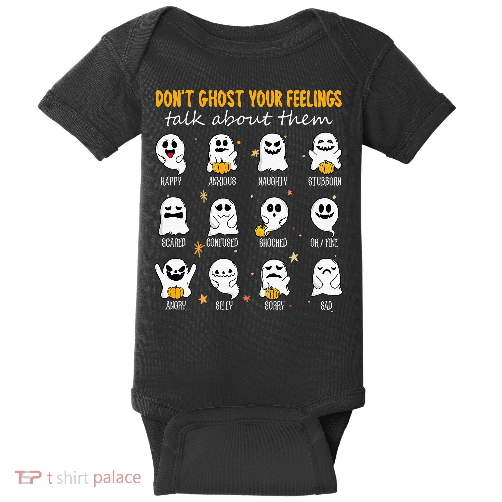 Halloween School Counselor DonT Ghost Your Feeling Teacher Baby Bodysuit