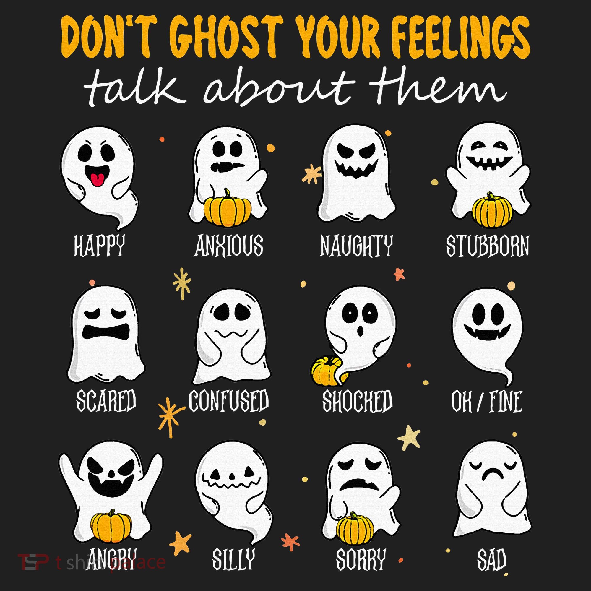 Halloween School Counselor DonT Ghost Your Feeling Teacher Golf Towel