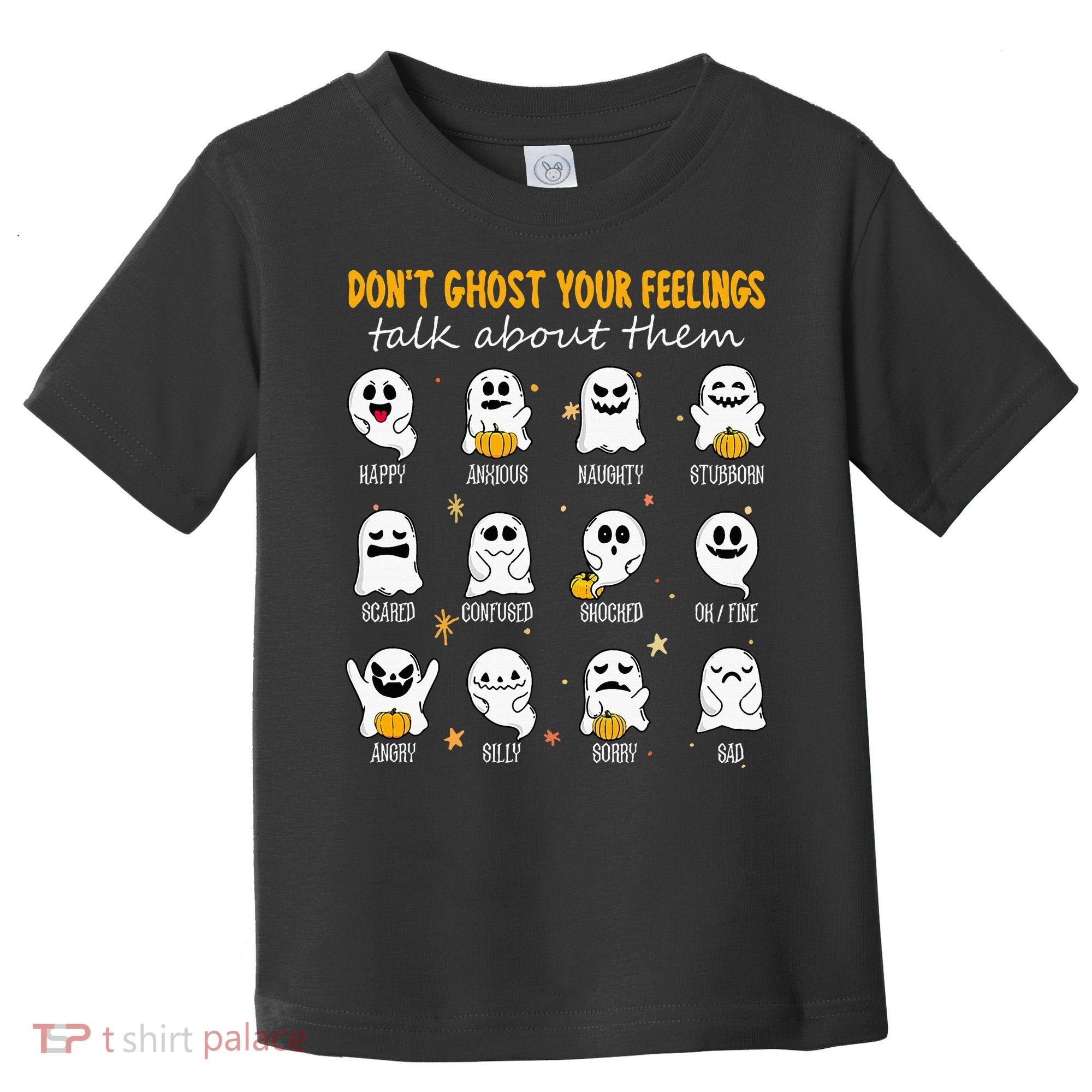 Halloween School Counselor DonT Ghost Your Feeling Teacher Toddler T-Shirt