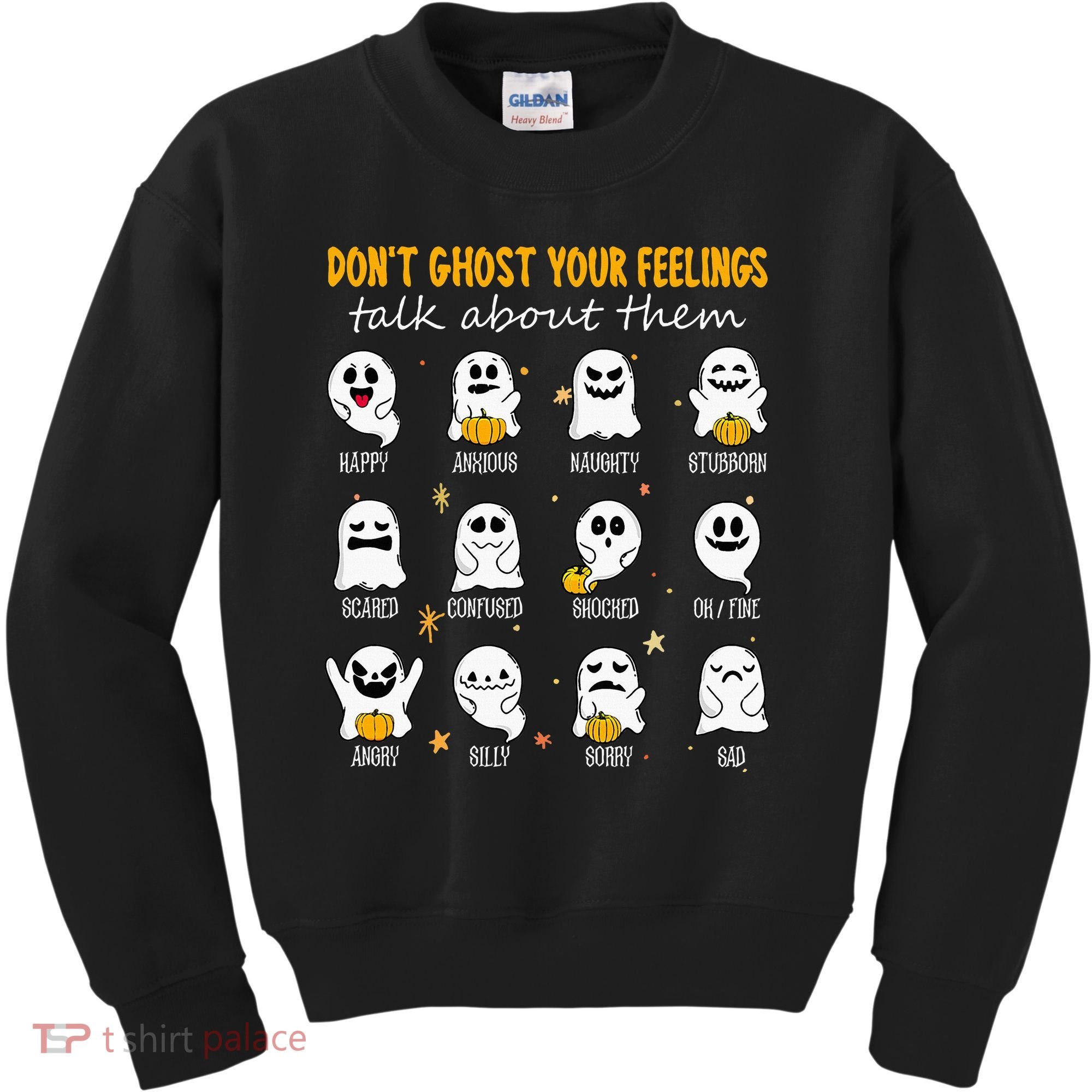Halloween School Counselor DonT Ghost Your Feeling Teacher Kids Sweatshirt