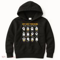 Halloween School Counselor DonT Ghost Your Feeling Teacher Kids Hoodie thumb 0