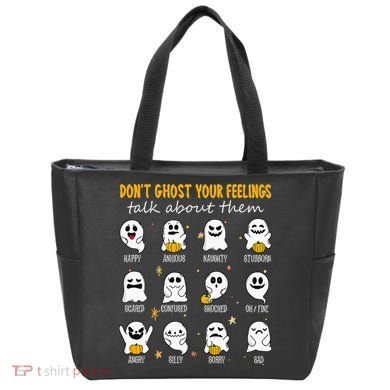 Halloween School Counselor DonT Ghost Your Feeling Teacher Tote Bag