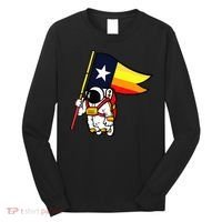 Houston Space City Astronaut Long Sleeve Shirt thumb 0