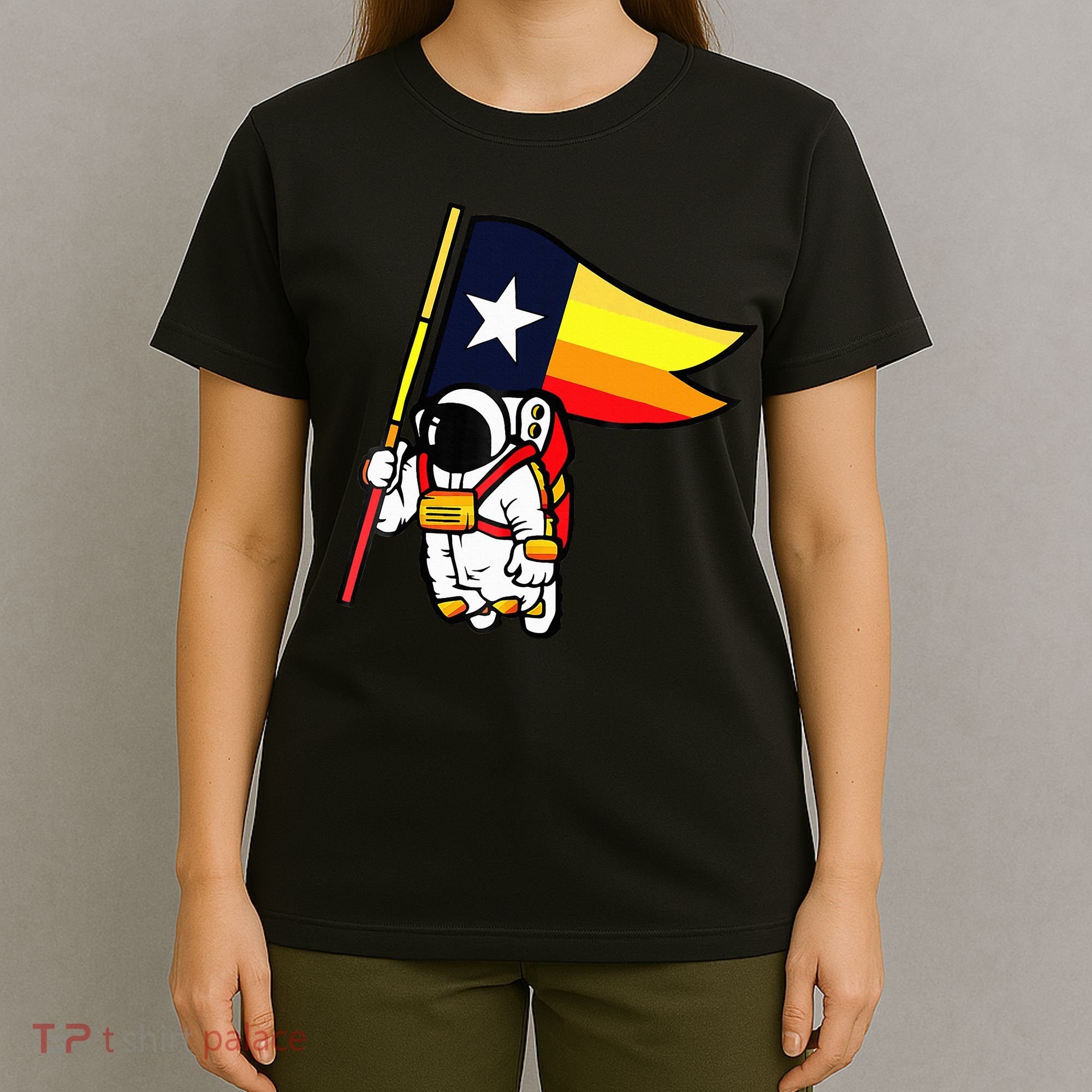 Houston Space City Astronaut T-Shirt