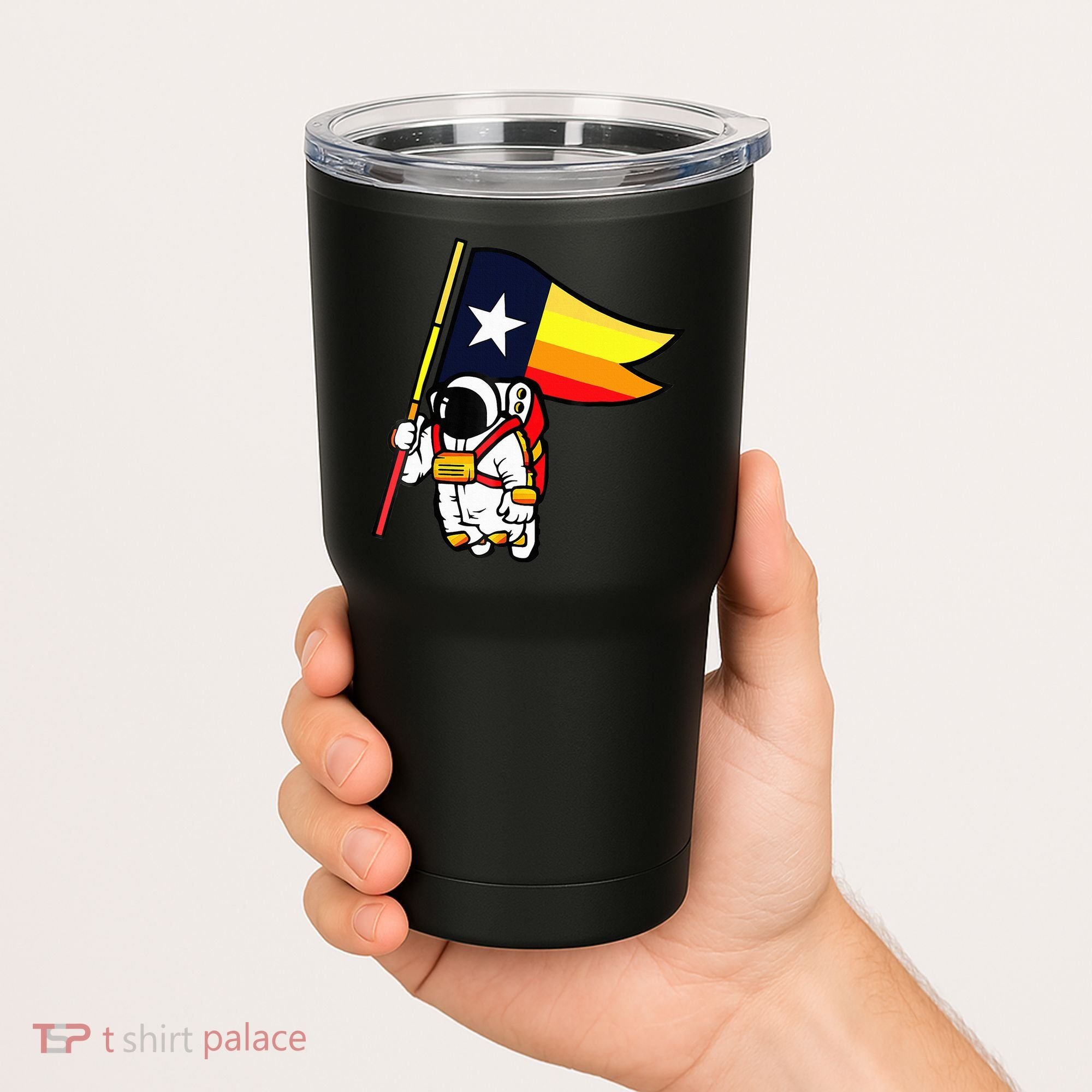 Houston Space City Astronaut Tumbler