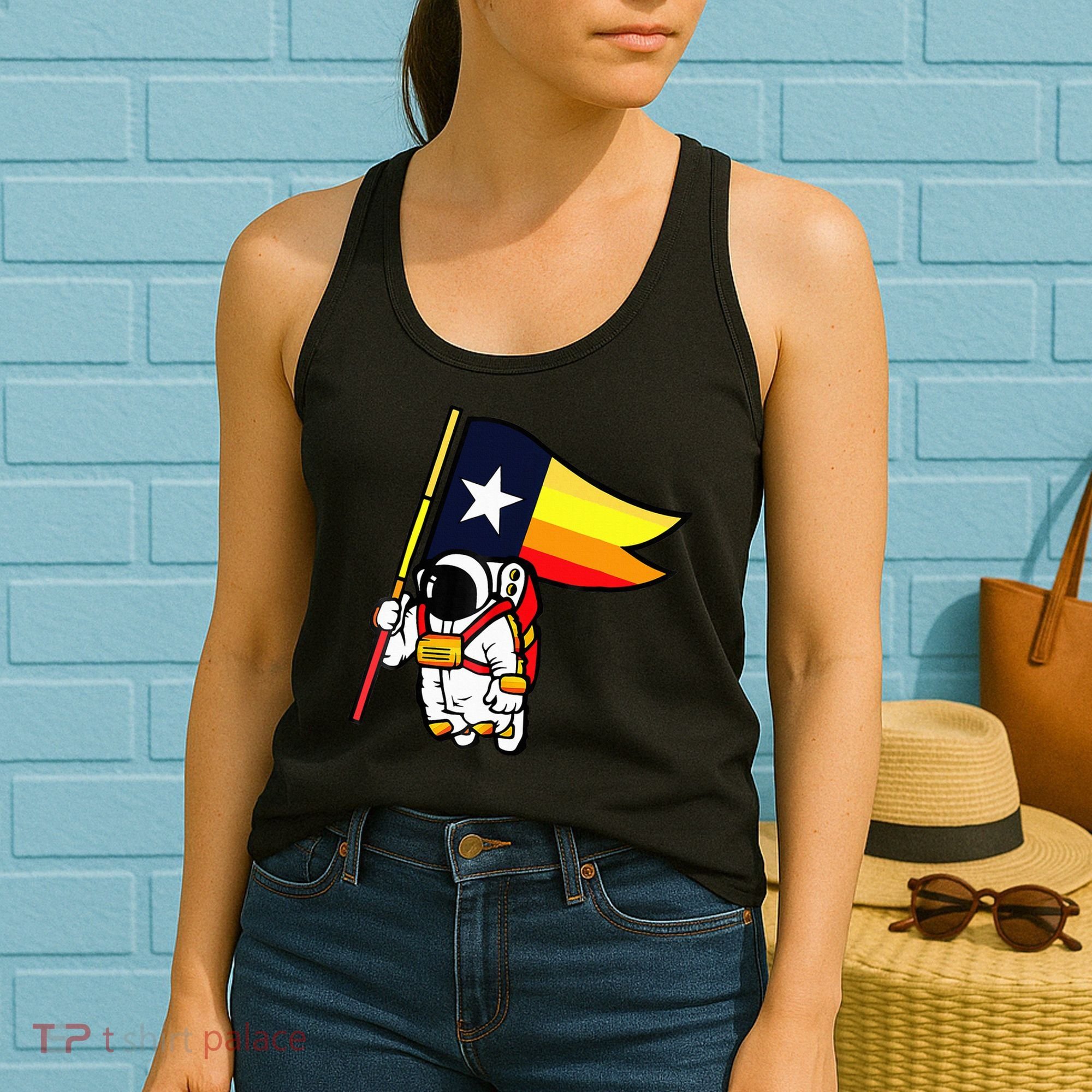 Houston Space City Astronaut Women's Tank Top