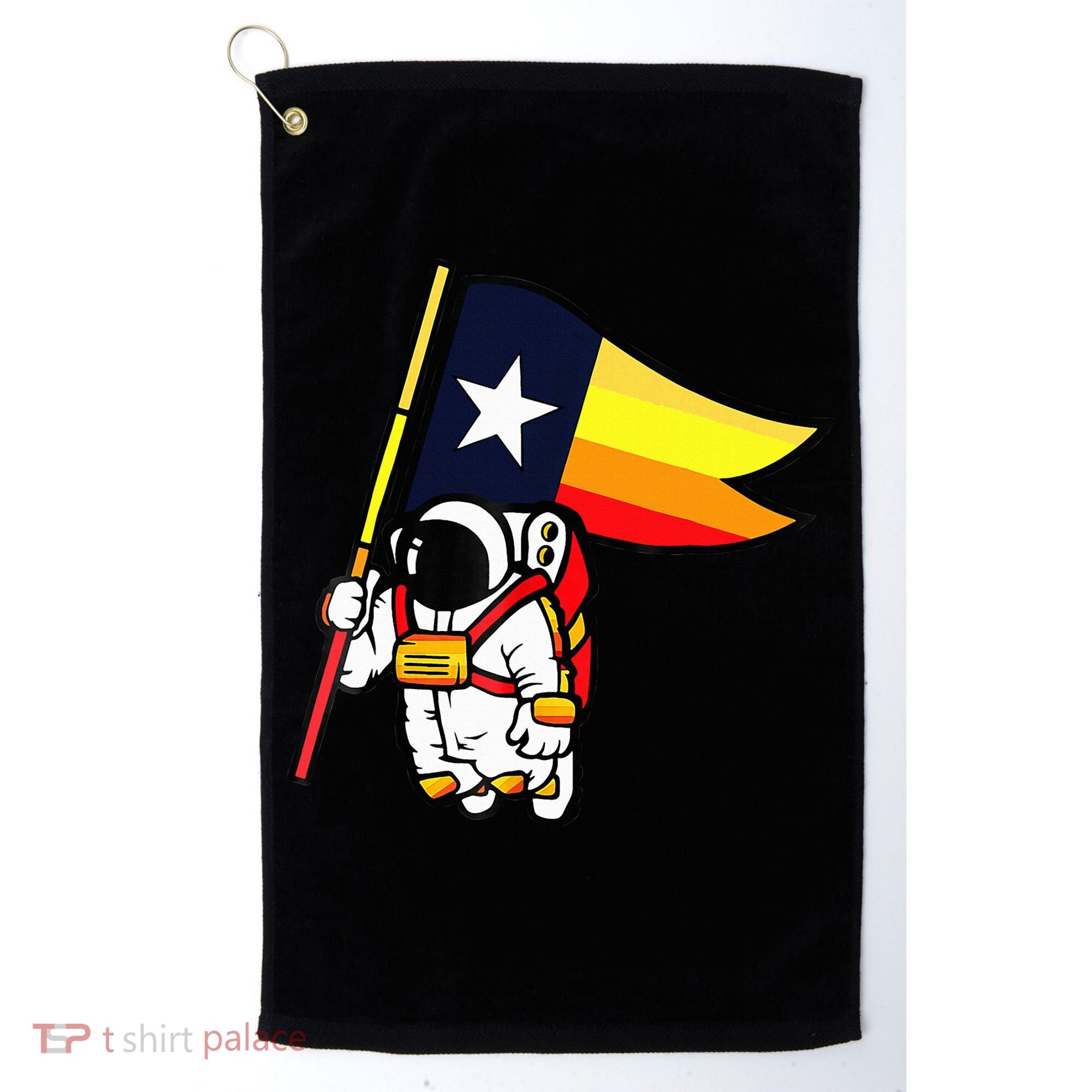 Houston Space City Astronaut Golf Towel