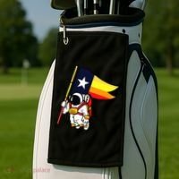 Houston Space City Astronaut Golf Towel thumb 2