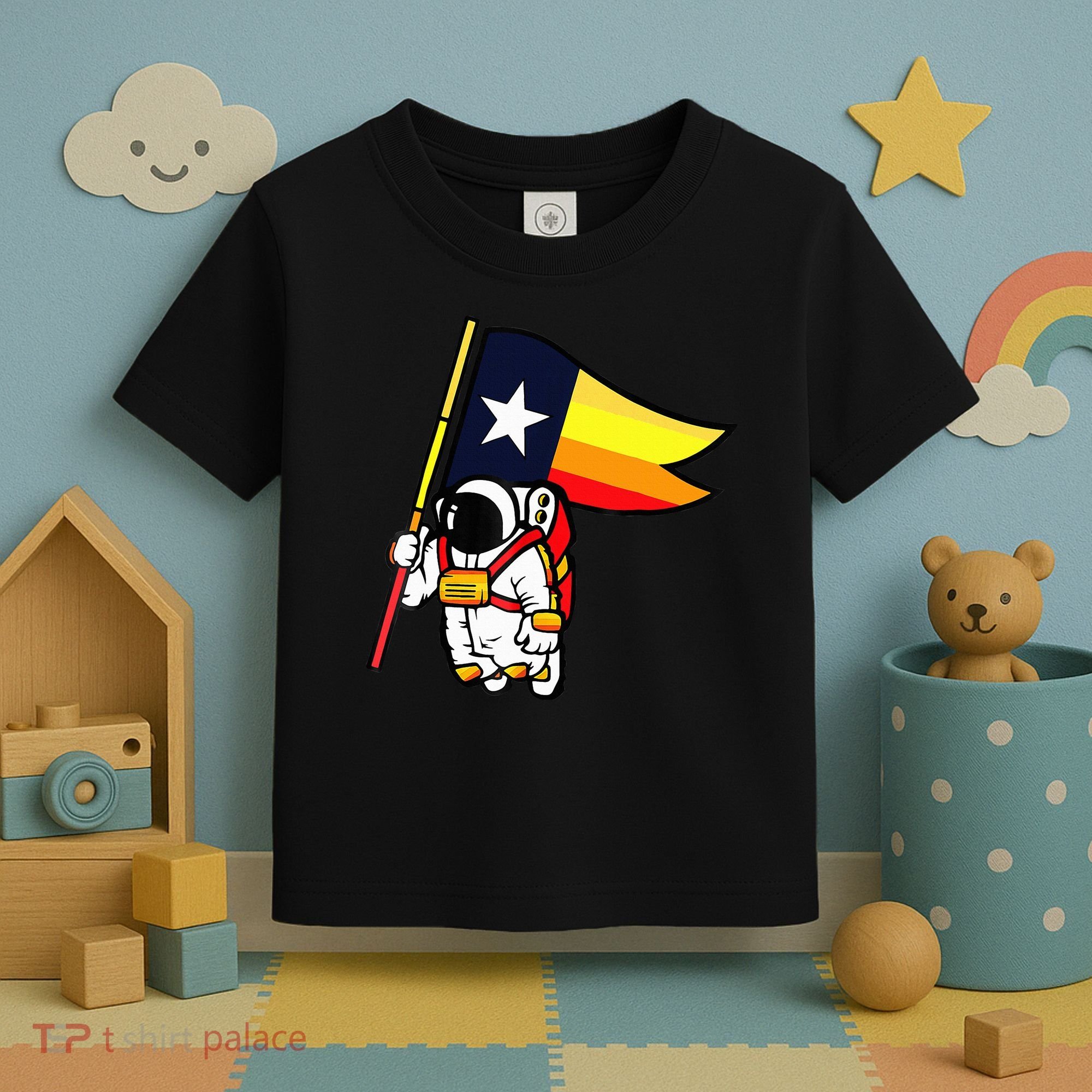 Houston Space City Astronaut Toddler T-Shirt