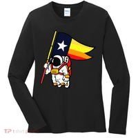 Houston Space City Astronaut Women's Long Sleeve Shirt thumb 0