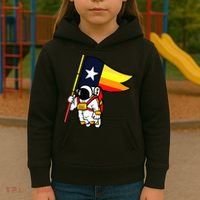 Houston Space City Astronaut Kids Hoodie thumb 3