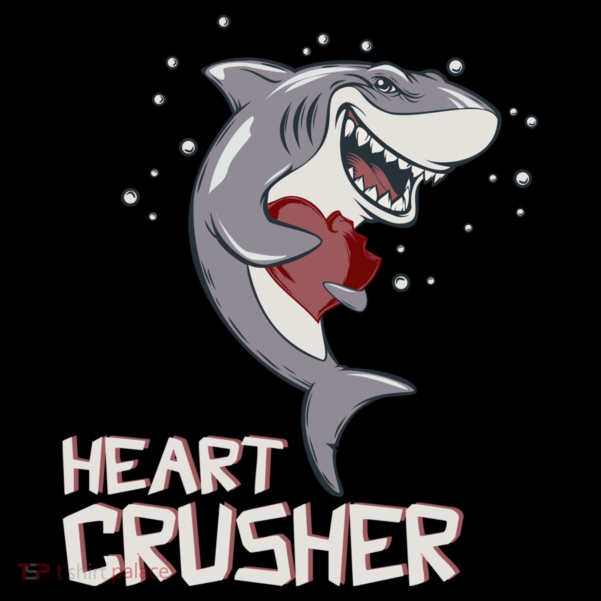 Heart Shark Crusher Valentines Day Cute Vgiftday Gift Coffee Mug