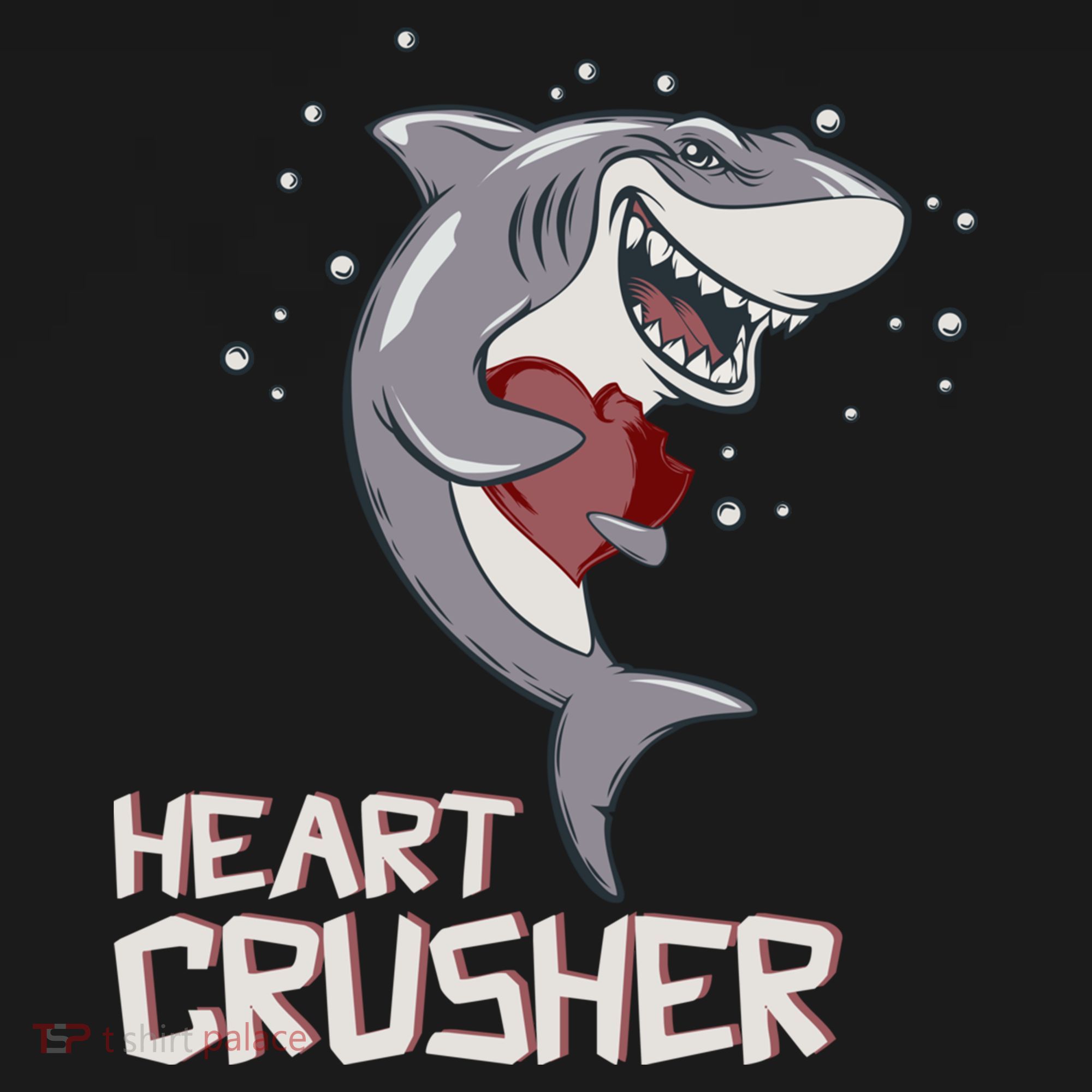 Heart Shark Crusher Valentines Day Cute Vgiftday Gift Women's Hoodie