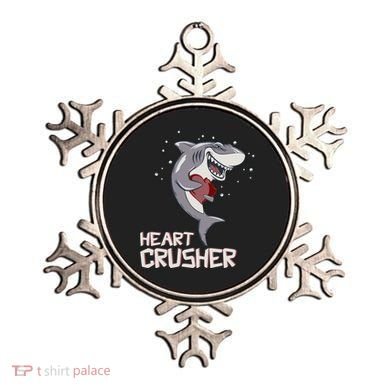 Heart Shark Crusher Valentines Day Cute Vgiftday Gift Ornament