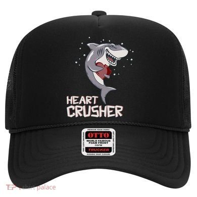 Heart Shark Crusher Valentines Day Cute Vgiftday Gift Hat